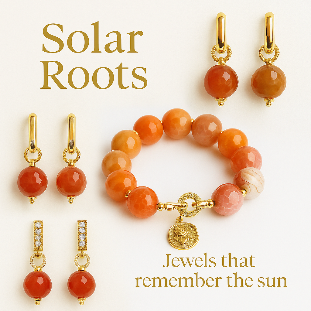 Carnelian Glow Earrings