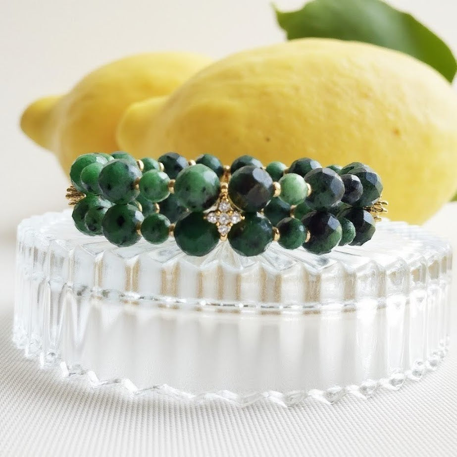 Green Bracelet – Garden of Stone Collection