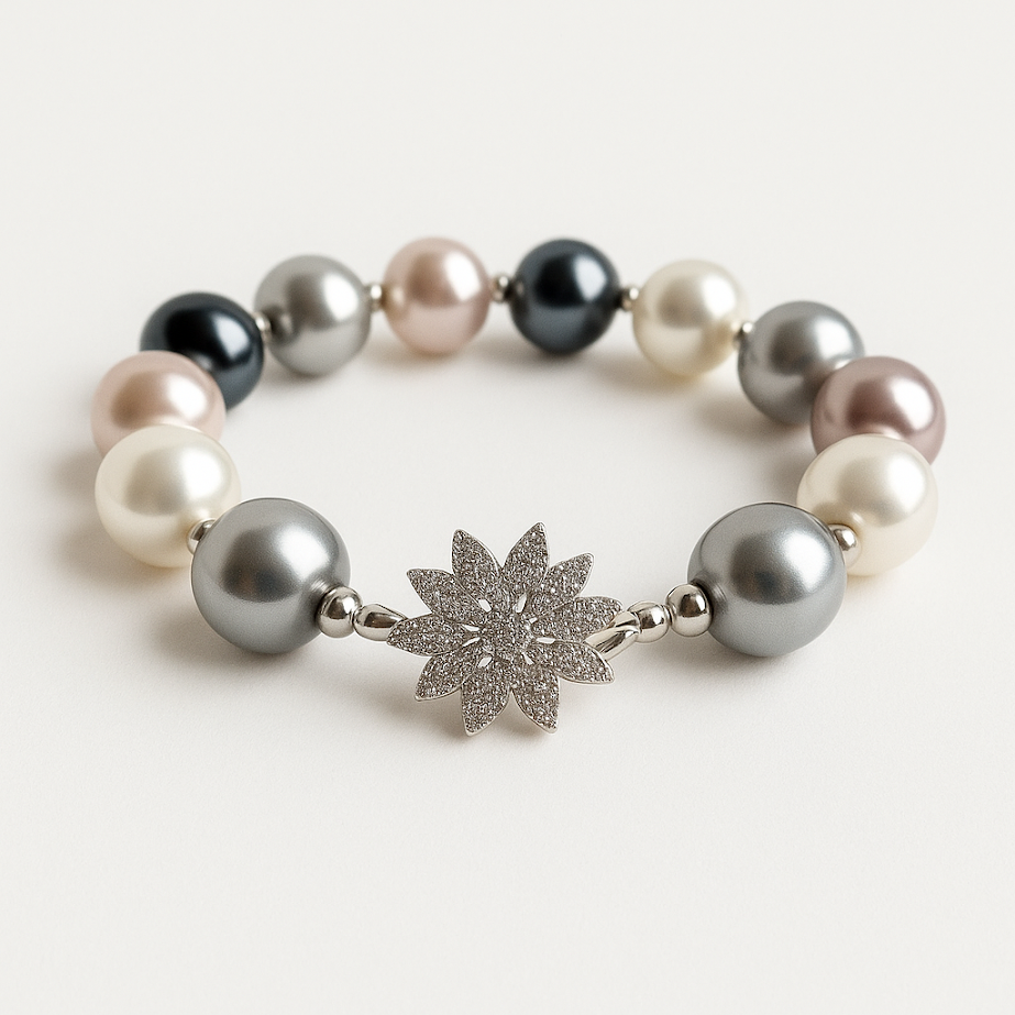 Majorca Pearl Drop Earrings – Light & Dark