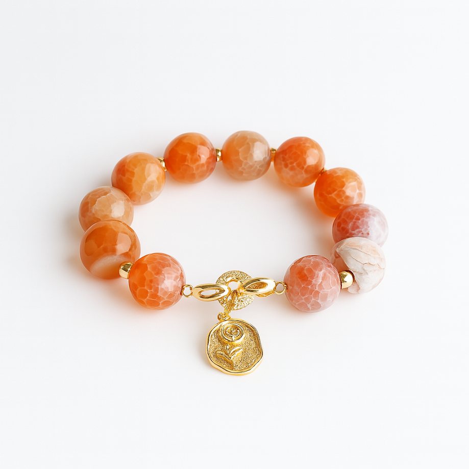 Carnelian Glow Earrings