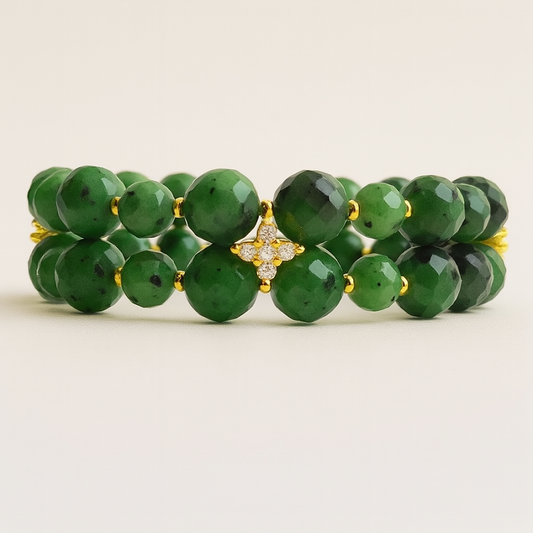 Green Bracelet – Garden of Stone Collection